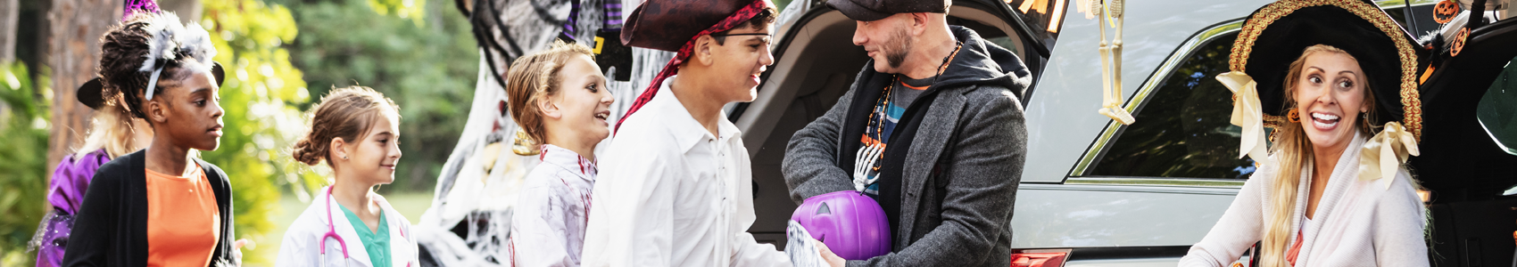 Trunk or Treat with Bethany banner